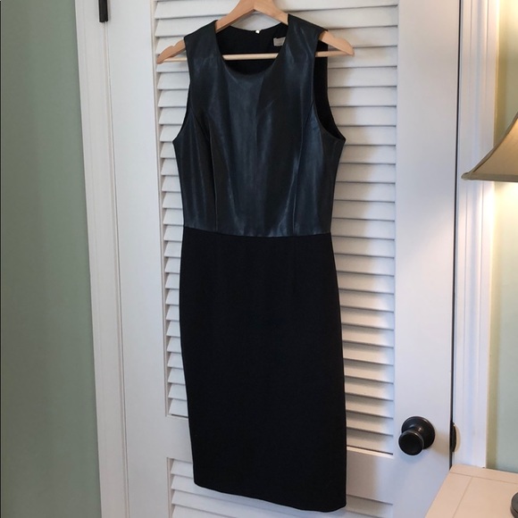Banana Republic Dresses & Skirts - 🔥 Faux Leather BR Dress 🔥